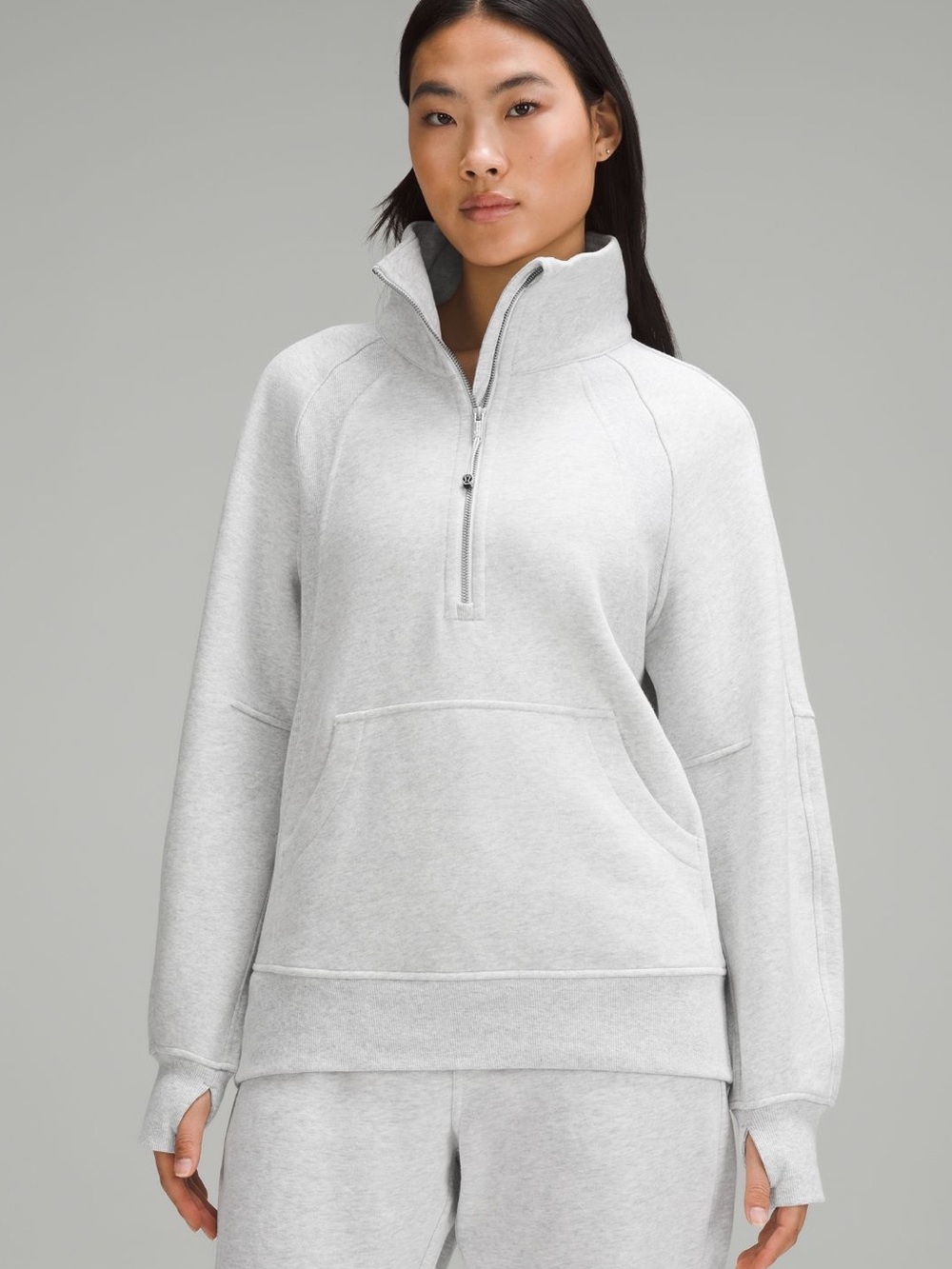 Lululemon Scuba Oversized Funnel-Neck Half Zip M/L